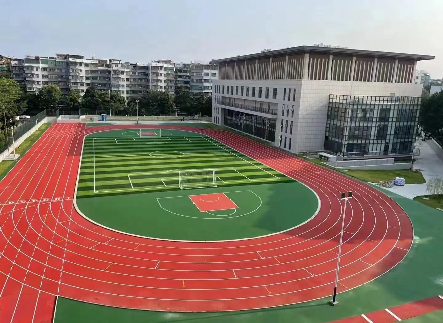 恩施土家族苗族自治州学校塑胶跑道塑胶篮球场 - 一站式服务